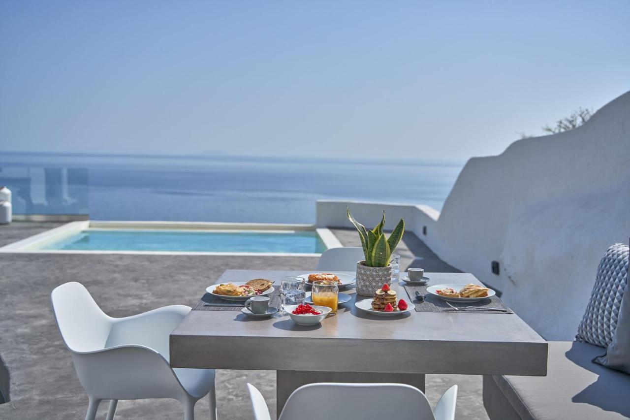 Topos Exclusive Santorini Imerovígli Buitenkant foto